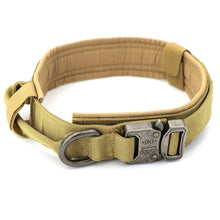 將圖片載入圖庫檢視器 Dog Collar Adjustable Military Tactical Pets Dog Collars Leash Control Handle Training Pet Cat Dog Collar For Small Large Dogs