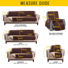 將圖片載入圖庫檢視器 Sectional Sofa Couch Cover Pet Dog Kids Mat Stretch Elastic Recliner Sofa Cover Furniture Protector Water Resistance Anti-Slip