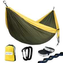 將圖片載入圖庫檢視器 Upgrade Camping Hammock Outdoor Tourist Hanging Hammocks Portable Parachute Nylon Hiking Hammock For Backpacking Travel