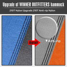 將圖片載入圖庫檢視器 Upgrade Camping Hammock Outdoor Tourist Hanging Hammocks Portable Parachute Nylon Hiking Hammock For Backpacking Travel