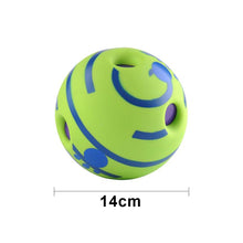 將圖片載入圖庫檢視器 Dog Toy Fun Giggle Sounds Ball Pet Cat Dog Toys Silicon Jumping Interactive Toy Training Ball For Small Large Dogs
