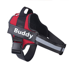 將圖片載入圖庫檢視器 Personalized Dog Harness NO PULL Reflective Breathable Adjustable Pet Harness For Small large Dog Harness Vest With Custom patch

