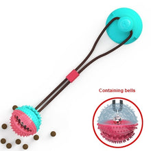 將圖片載入圖庫檢視器 Pet Dog Toys Silicon Suction Cup Tug dog toy Dogs Push Ball Toy Pet Tooth Cleaning Dog Toothbrush for Puppy large Dog Biting Toy
