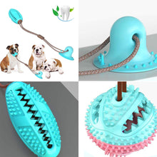 將圖片載入圖庫檢視器 Pet Dog Toys Silicon Suction Cup Tug dog toy Dogs Push Ball Toy Pet Tooth Cleaning Dog Toothbrush for Puppy large Dog Biting Toy
