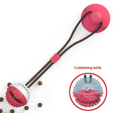 將圖片載入圖庫檢視器 Pet Dog Toys Silicon Suction Cup Tug dog toy Dogs Push Ball Toy Pet Tooth Cleaning Dog Toothbrush for Puppy large Dog Biting Toy
