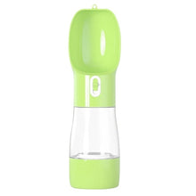 將圖片載入圖庫檢視器 Pet Dog Water Bottle Portable Drinking water Feeder Bowl dog cat food feeding for Puppy dog cat Outdoor Walking Travel Supplies
