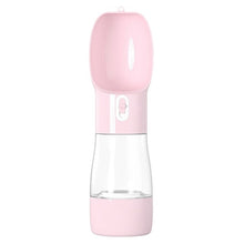 將圖片載入圖庫檢視器 Pet Dog Water Bottle Portable Drinking water Feeder Bowl dog cat food feeding for Puppy dog cat Outdoor Walking Travel Supplies
