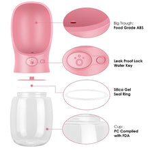 將圖片載入圖庫檢視器 Pet Dog Water Bottle Portable Drinking water feeder for Dogs Outdoor Travel Water Bottle Dogs Water Bowl Pet Supplies
