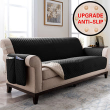 將圖片載入圖庫檢視器 Sectional Sofa Couch Cover Pet Dog Kids Mat Stretch Elastic Recliner Sofa Cover Furniture Protector Water Resistance Anti-Slip
