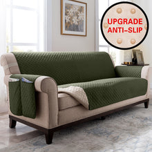 將圖片載入圖庫檢視器 Sectional Sofa Couch Cover Pet Dog Kids Mat Stretch Elastic Recliner Sofa Cover Furniture Protector Water Resistance Anti-Slip
